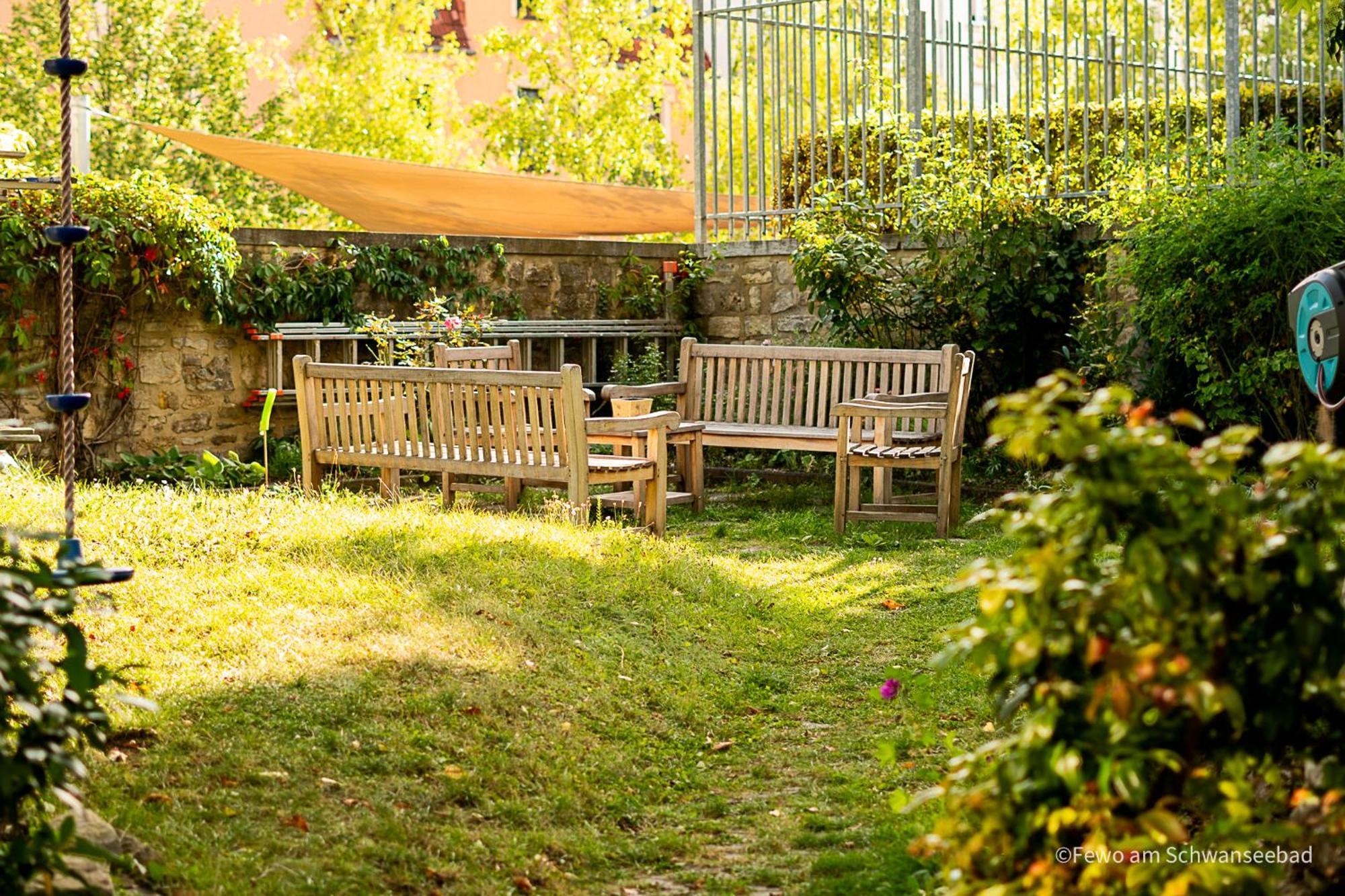 Fewo Am Schwanseebad Mit Garten - Ruhig, Familienfreundlich Und Zentrumsnah Weimar  Esterno foto
