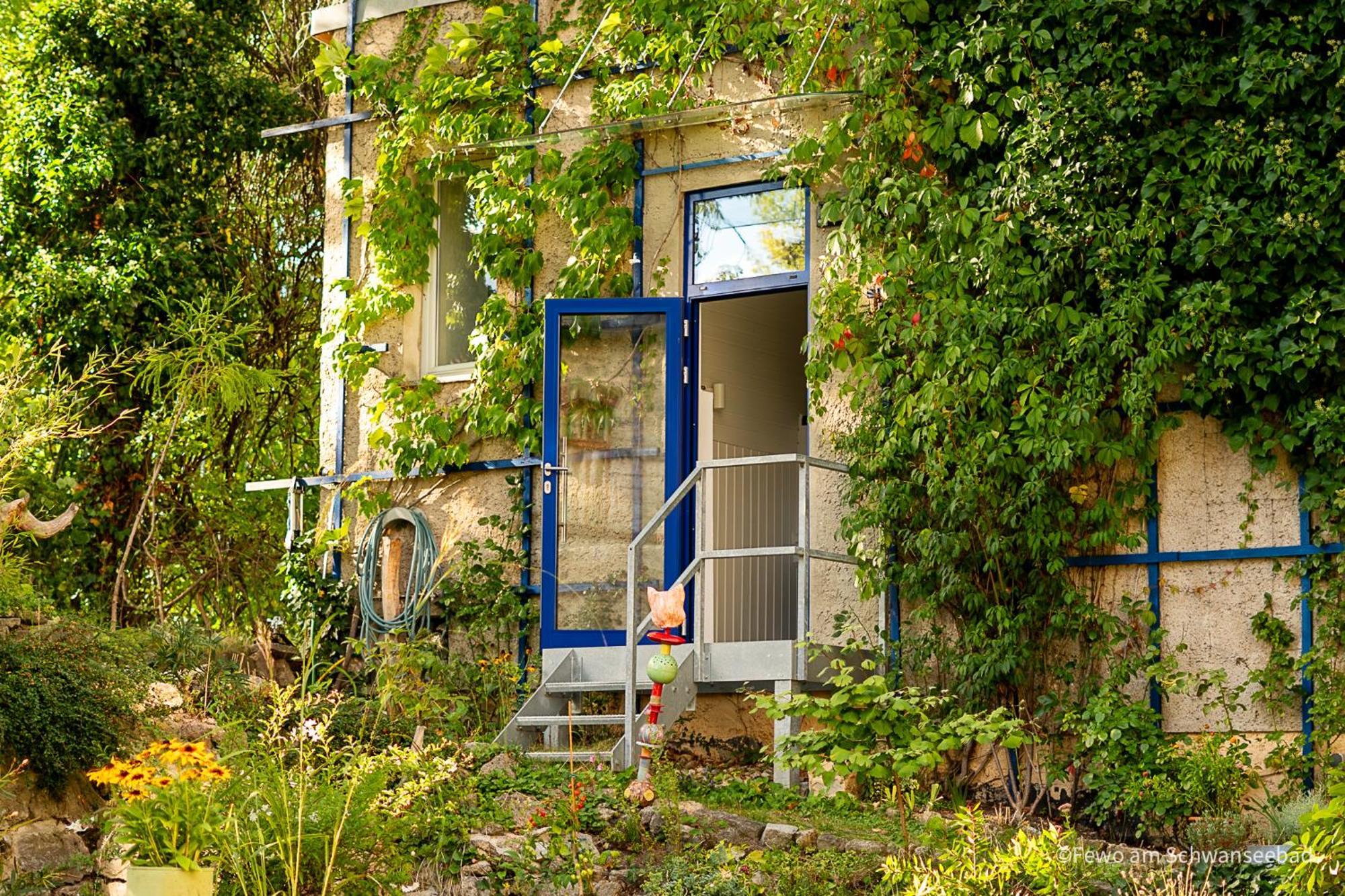Fewo Am Schwanseebad Mit Garten - Ruhig, Familienfreundlich Und Zentrumsnah Weimar  Esterno foto